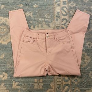 White House Black Market blush Skinny Jean